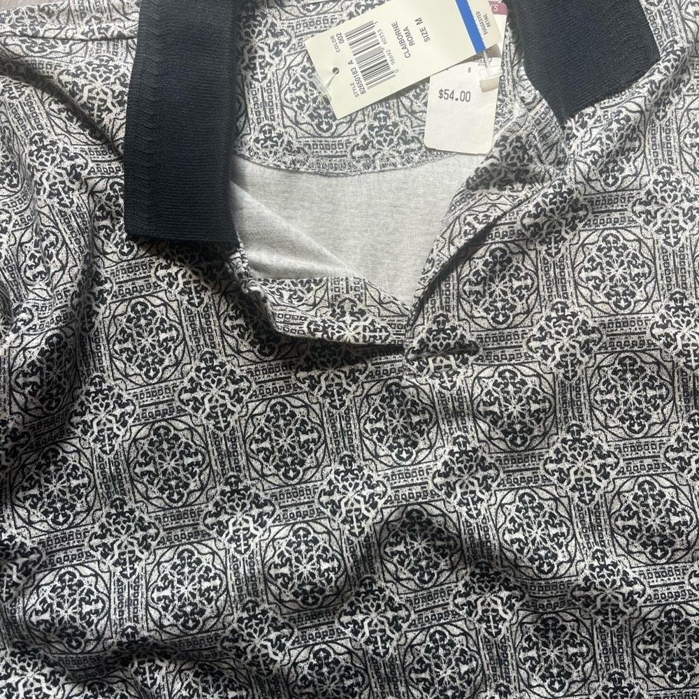 Vintage Liz Claiborne Men’s polo new with tags size medium 100% cotton - Picture 2 of 7
